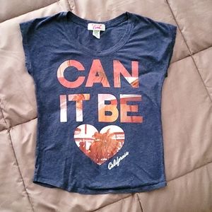 Mighty Fine Cropped Sleeve T-shirt